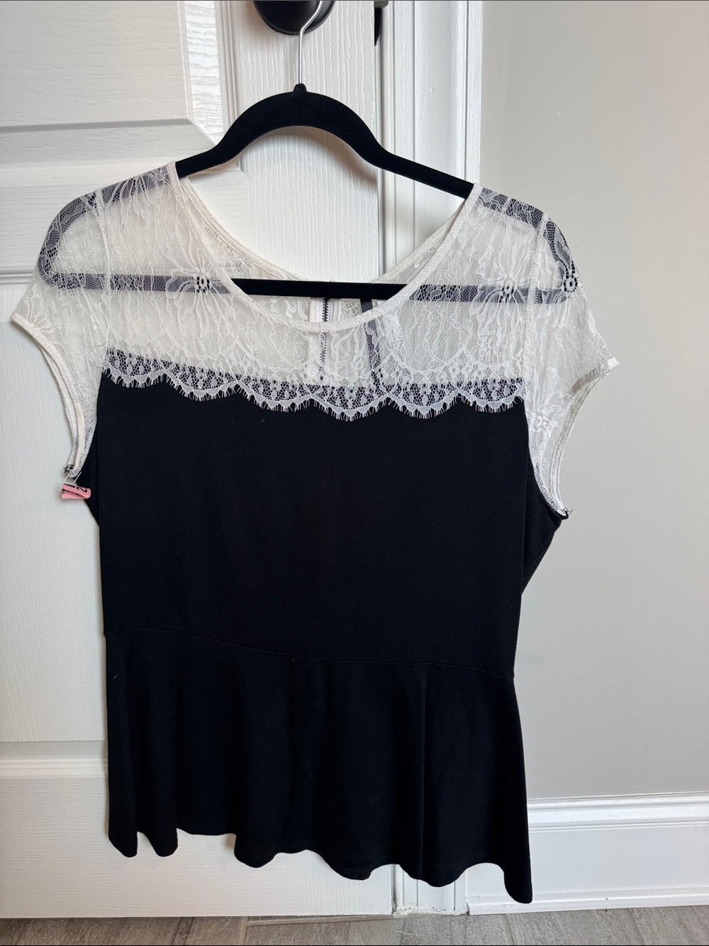 Kensie peplum tee